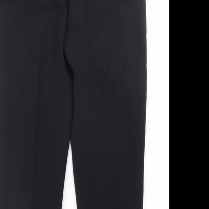 Womens UK Size 12 Sarah Hamilton Regular Fit  Black Trousers