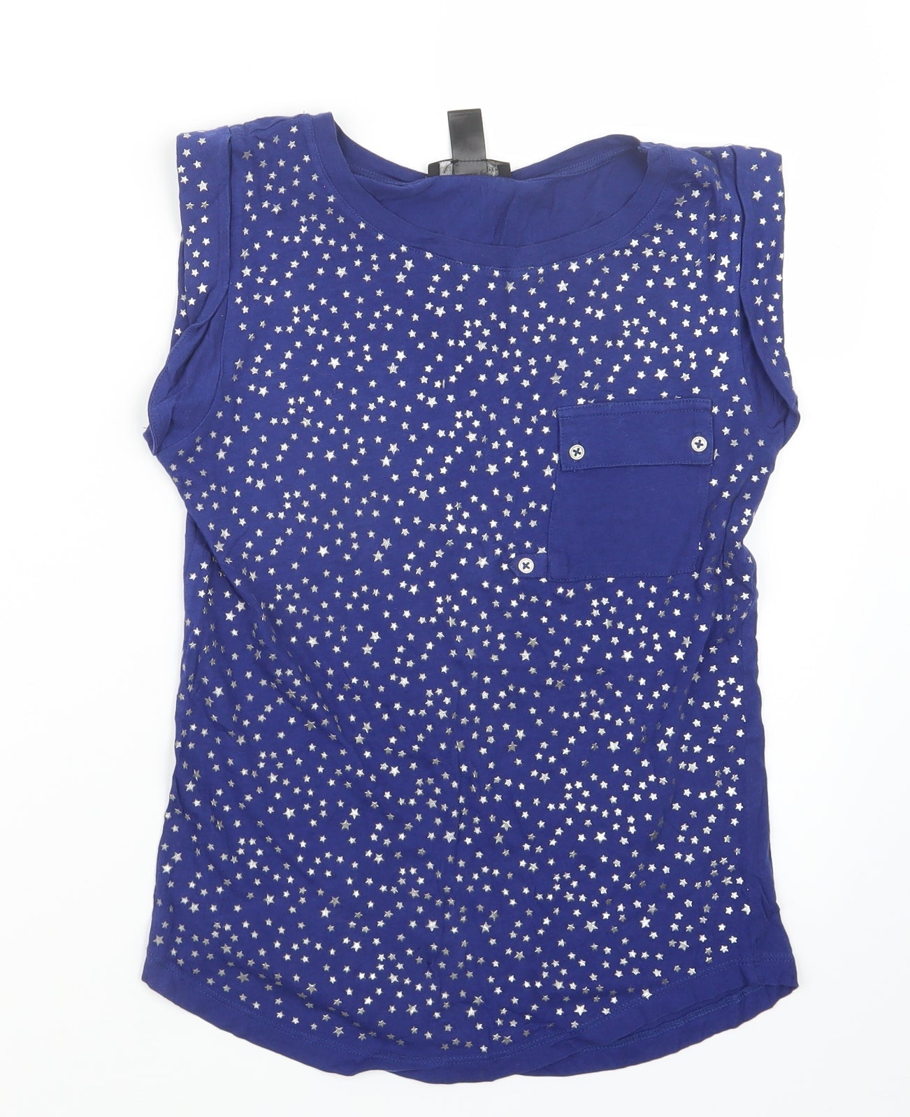 Mango Womens Blue   Basic T-Shirt Size S