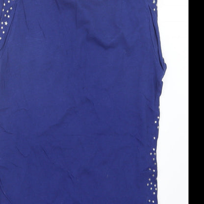 Mango Womens Blue   Basic T-Shirt Size S