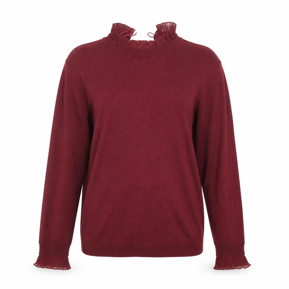 Womens UK Size 14 Papaya Red Pullover Jumper