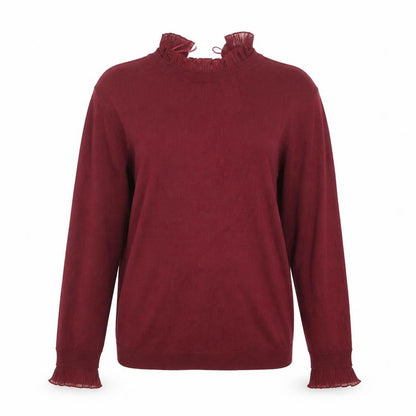 Womens UK Size 14 Papaya Red Pullover Jumper