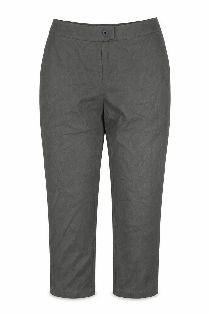 Womens UK Size 14 George Regular Fit Dress Pants Grey Trousers