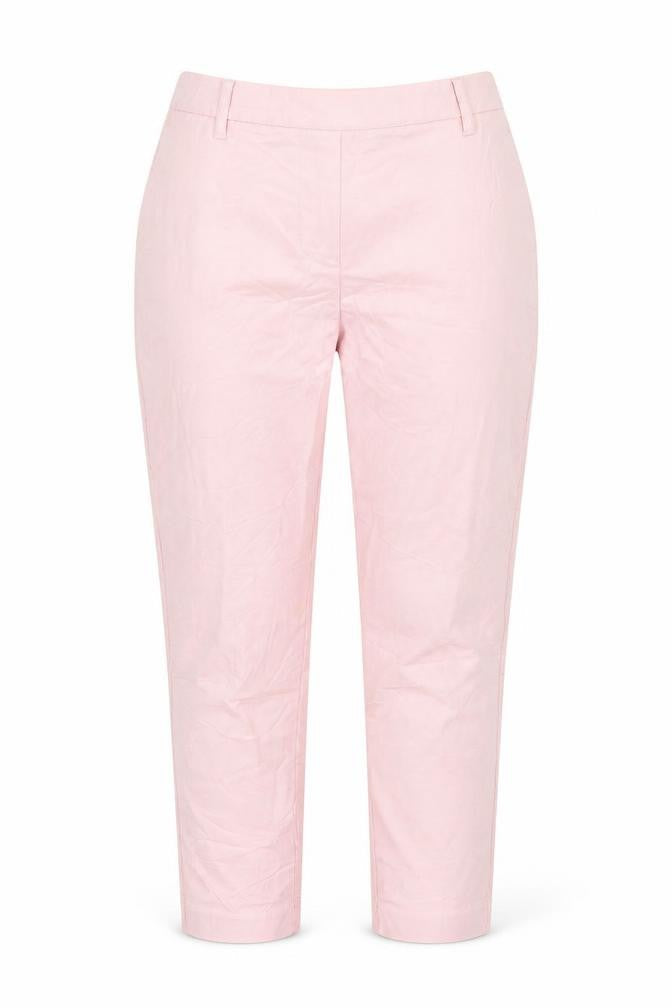 Womens UK Size 10 Damart Regular Fit Pedal Pusher Pink Trousers