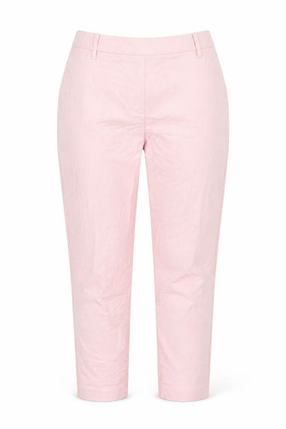 Womens UK Size 10 Damart Regular Fit Pedal Pusher Pink Trousers