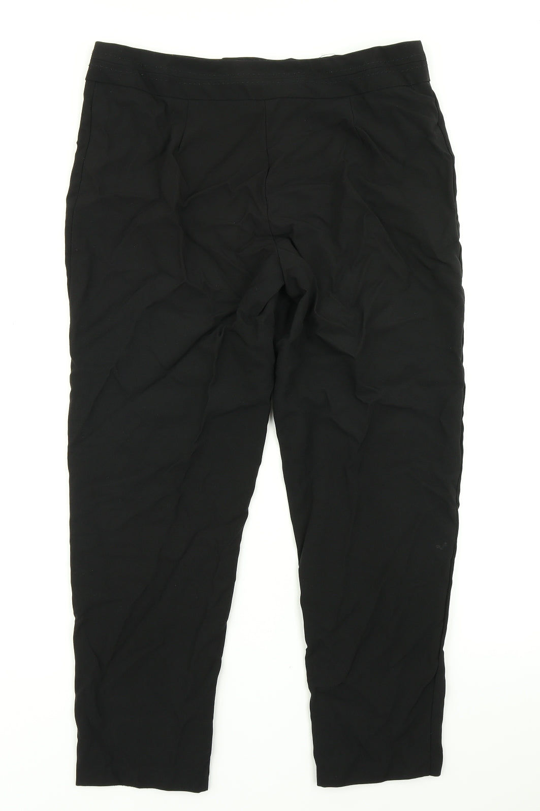 George Womens Black   Dress Pants Trousers Size 12 L23 in