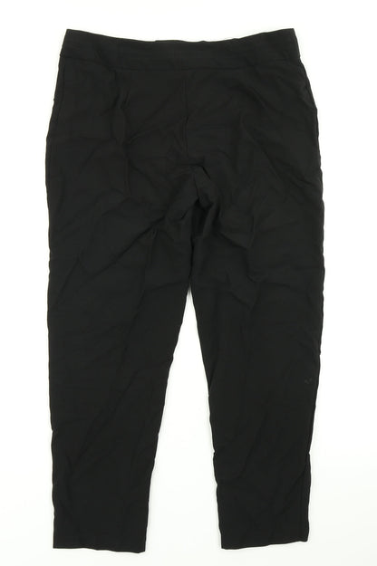 George Womens Black   Dress Pants Trousers Size 12 L23 in