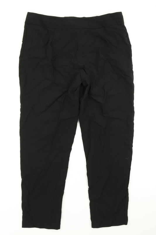 George Womens Black   Dress Pants Trousers Size 12 L23 in