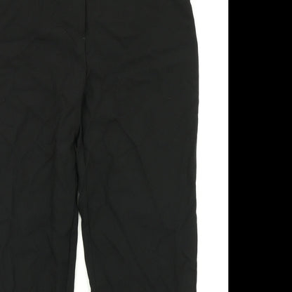George Womens Black   Dress Pants Trousers Size 12 L23 in