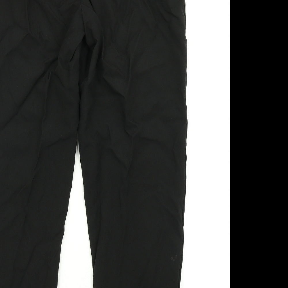 George Womens Black   Dress Pants Trousers Size 12 L23 in