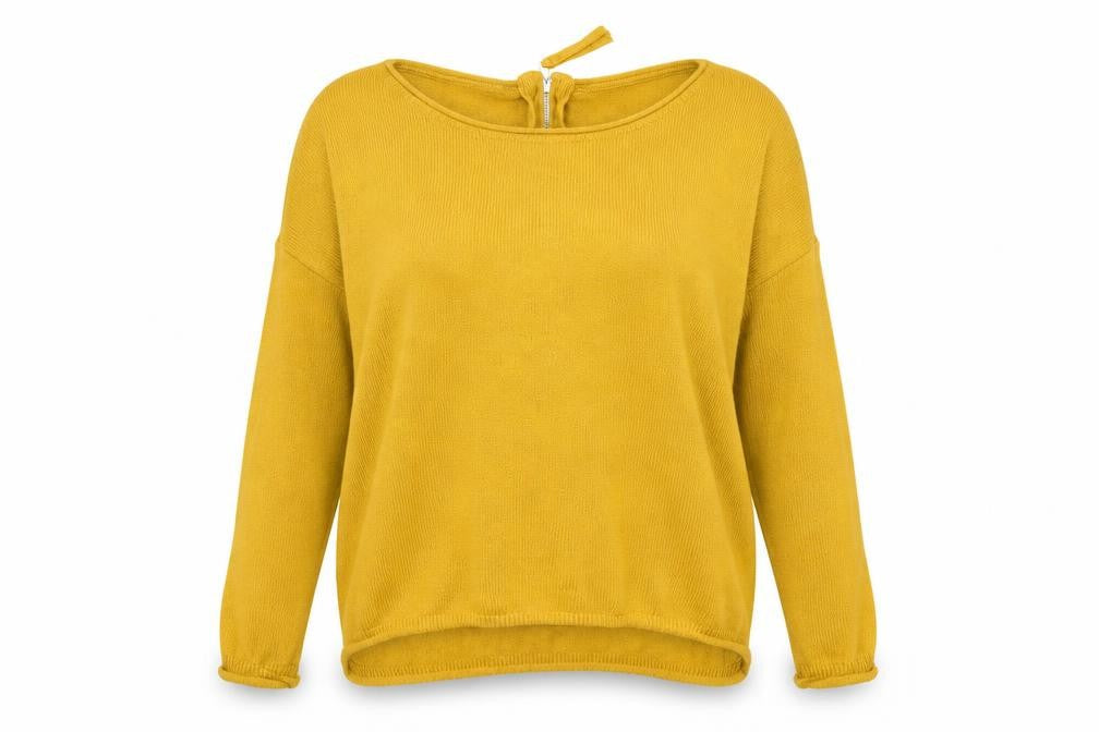 Womens UK Size S H&M Yellow Pullover Jumper
