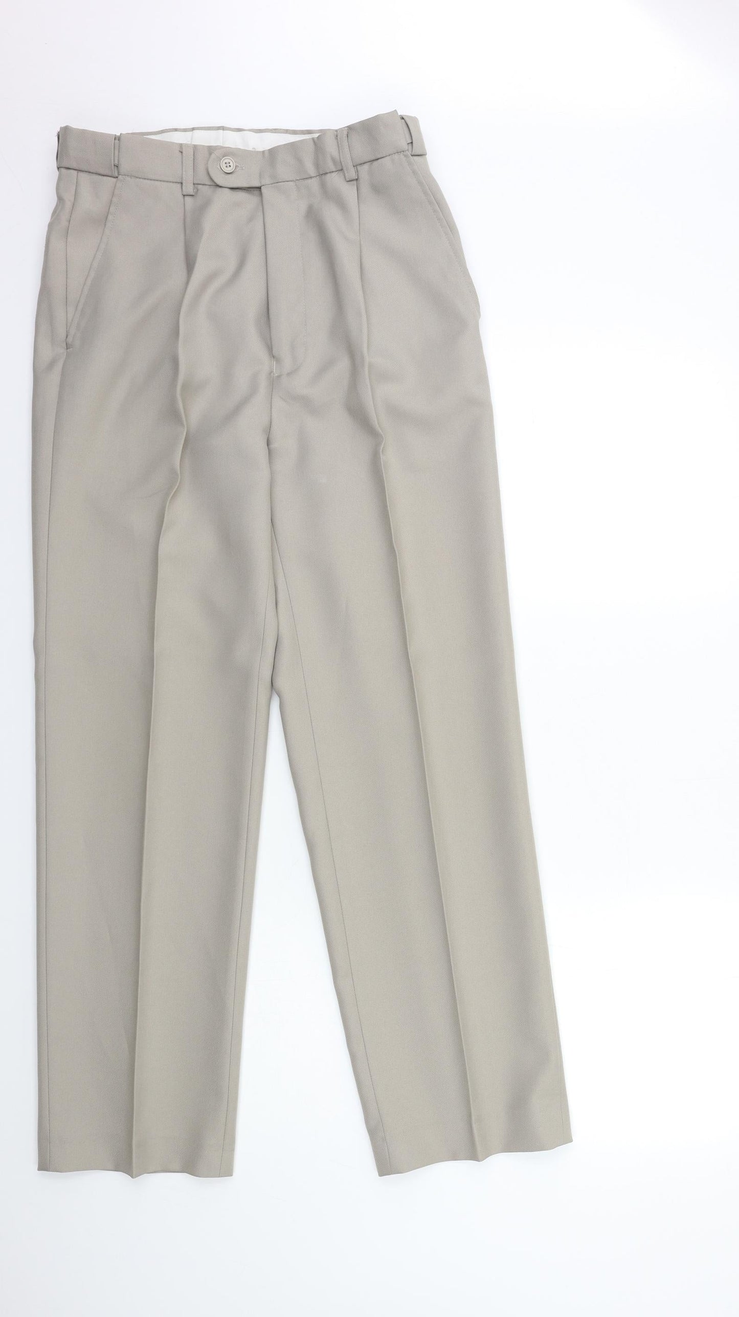 Womens UK Size 32 in Preworn Regular Fit  Grey Trousers