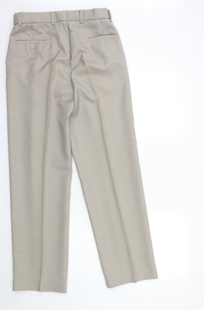 Womens UK Size 32 in Preworn Regular Fit  Grey Trousers
