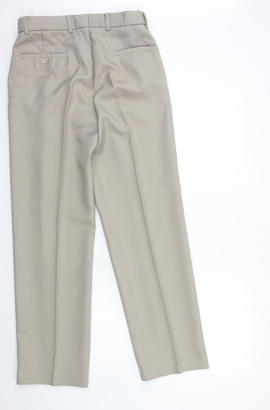 Womens UK Size 32 in Preworn Regular Fit  Grey Trousers