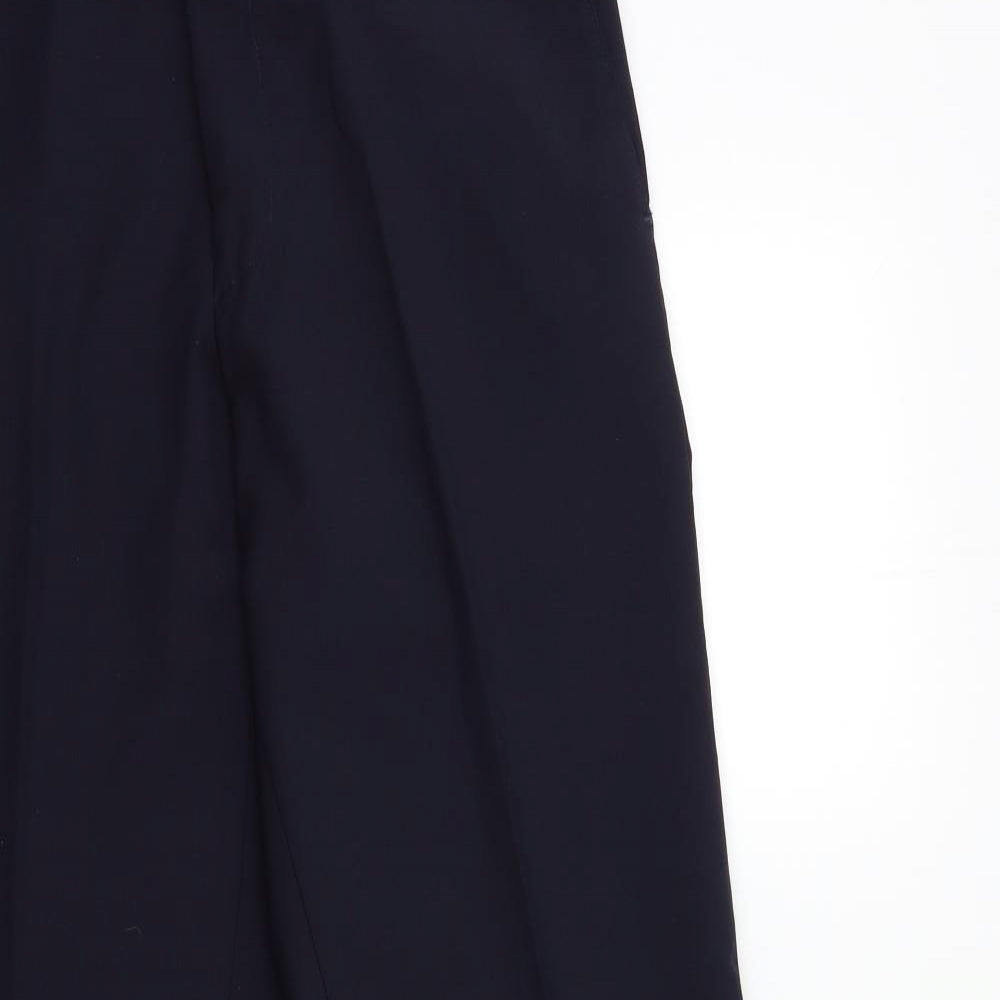 Mens UK Size 34 in Classic Regular Fit  Blue Trousers