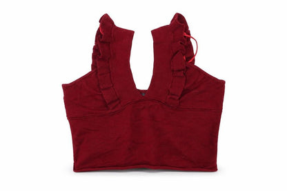 Cameo Rose Womens Red Knit Pullover Jumper Size 8