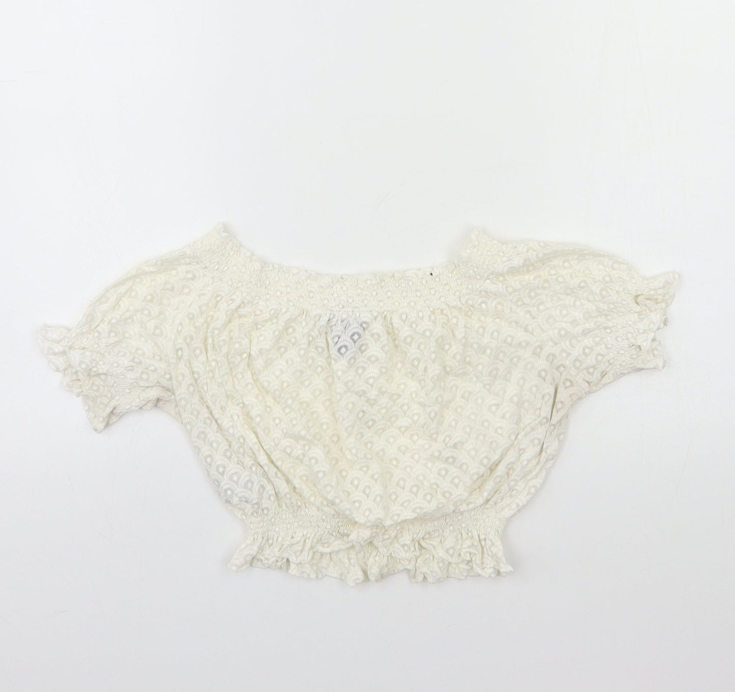 Womens UK Size 12 New Look White Basic