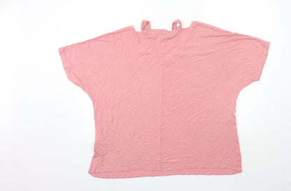 Womens UK Size L Lottie Pink  T-Shirt