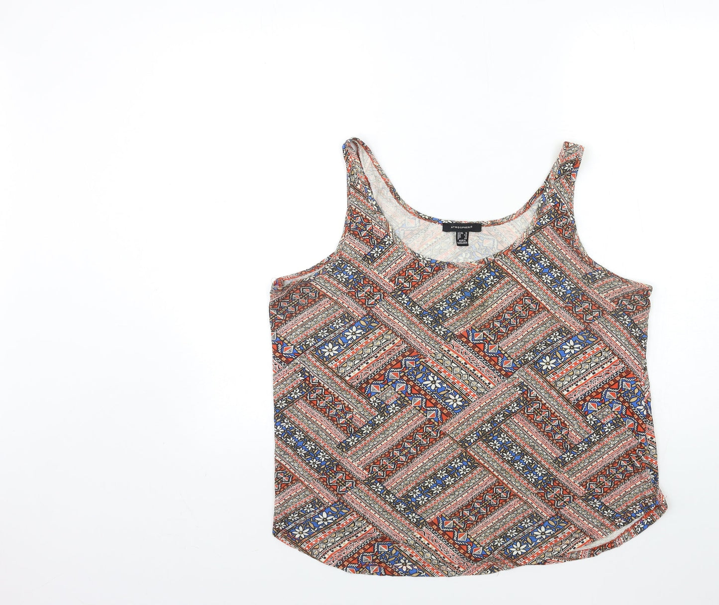 Womens UK Size 16 Atmosphere Brown Basic Tank
