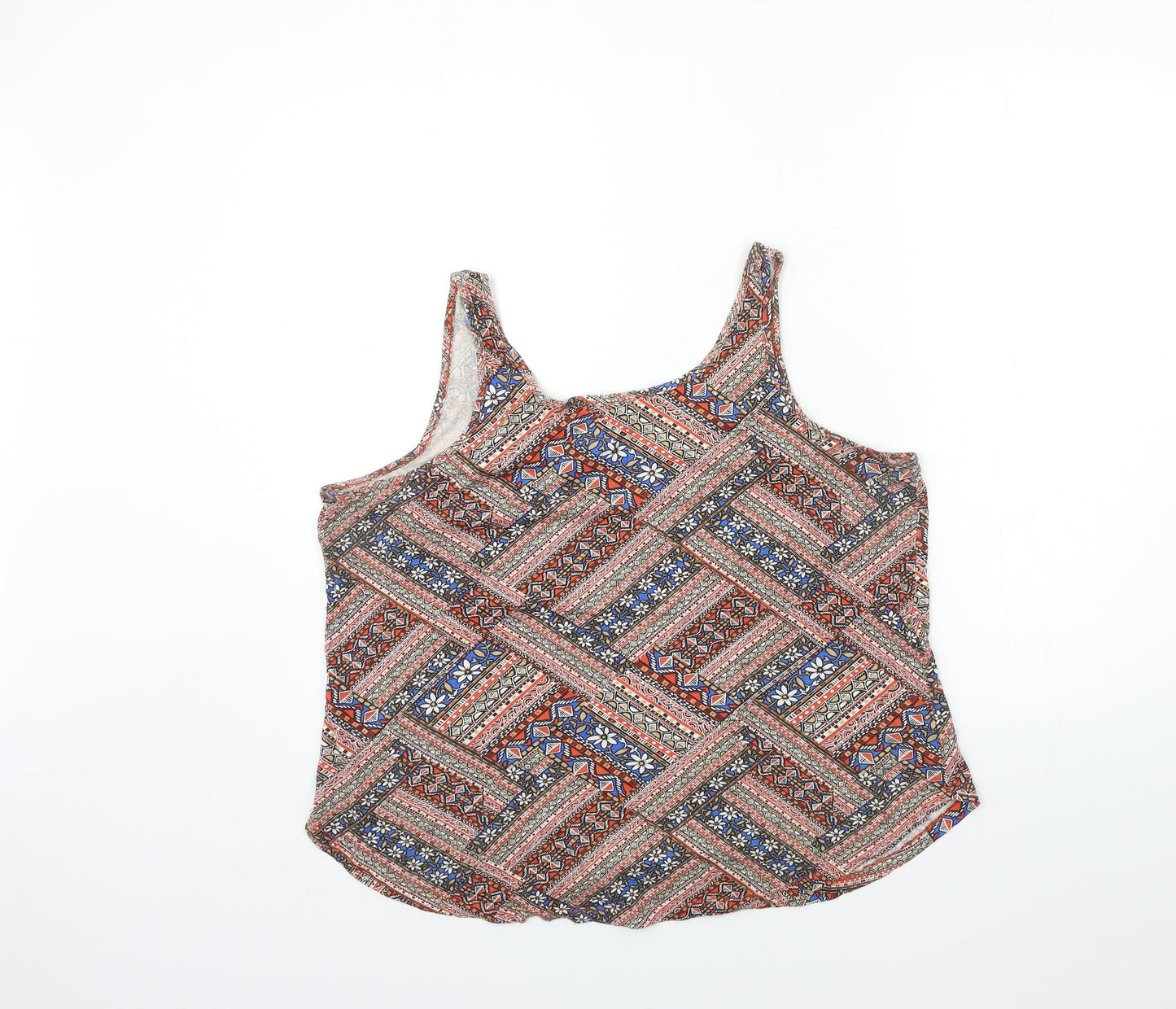 Womens UK Size 16 Atmosphere Brown Basic Tank