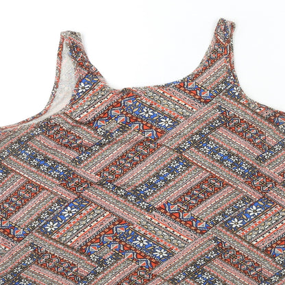 Womens UK Size 16 Atmosphere Brown Basic Tank