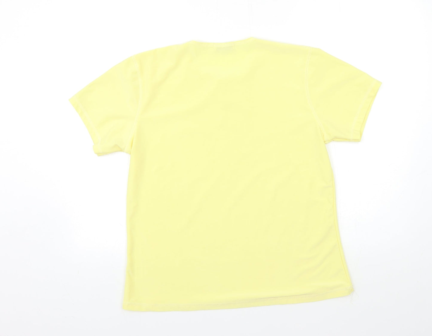 Bonmarché Womens Yellow   Basic T-Shirt Size M