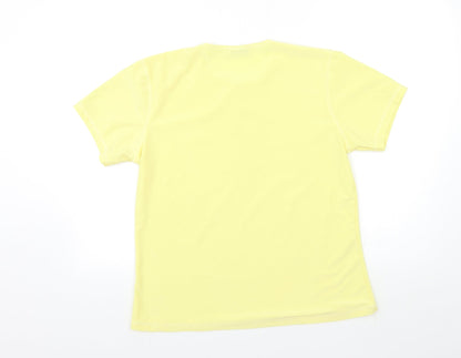 Bonmarché Womens Yellow   Basic T-Shirt Size M