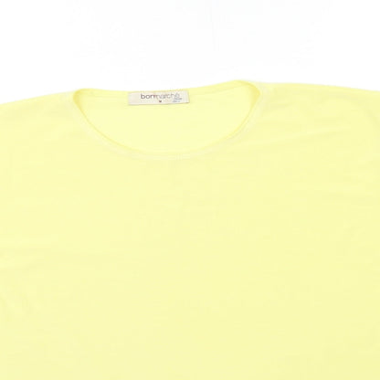 Bonmarché Womens Yellow   Basic T-Shirt Size M