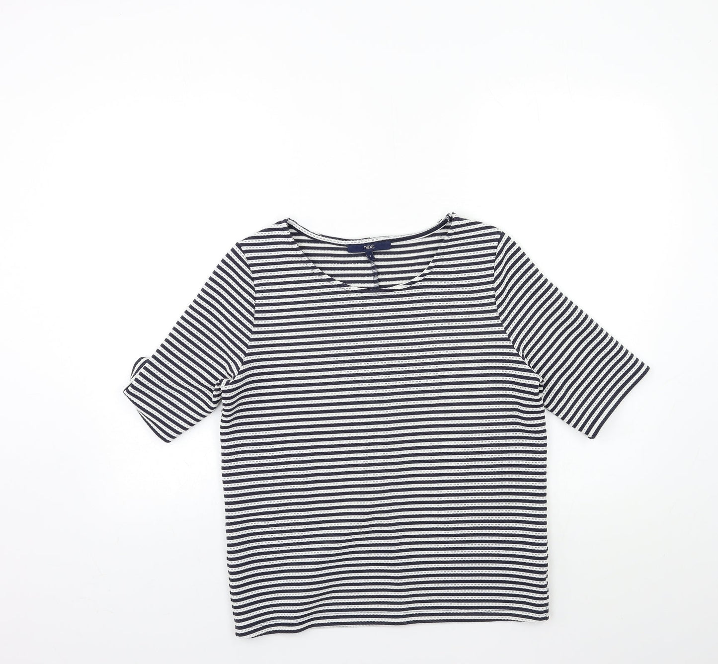 Womens UK Size 8 NEXT Blue Basic T-Shirt