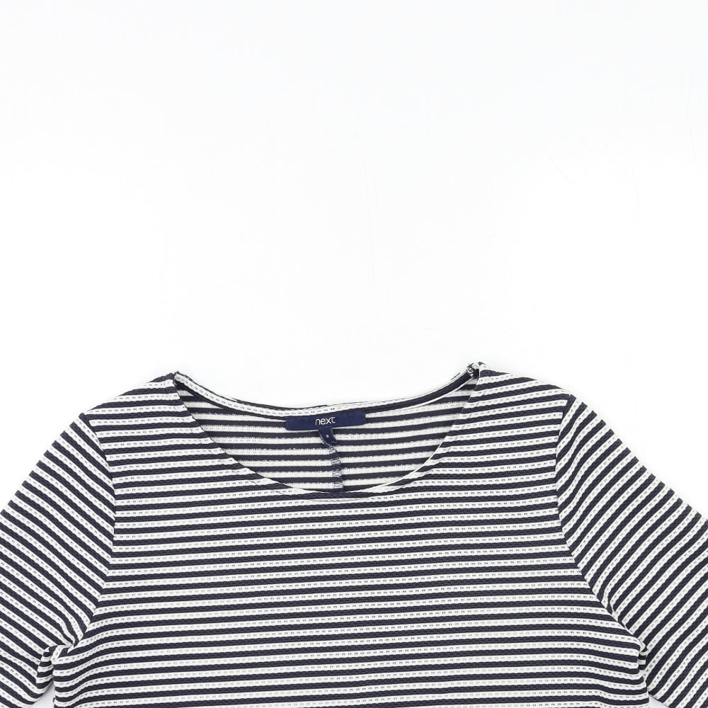 Womens UK Size 8 NEXT Blue Basic T-Shirt