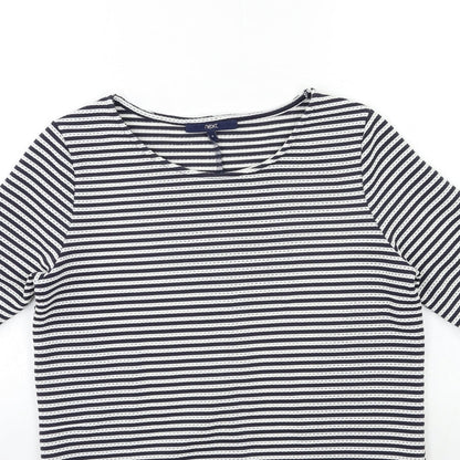 Womens UK Size 8 NEXT Blue Basic T-Shirt