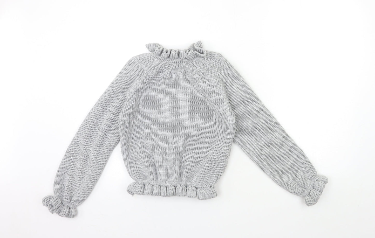 Womens UK Size S CAMEO ROSE Grey Pullover Jumper