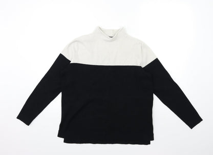 Womens UK Size 12 Marks and Spencer Black Pullover Jumper
