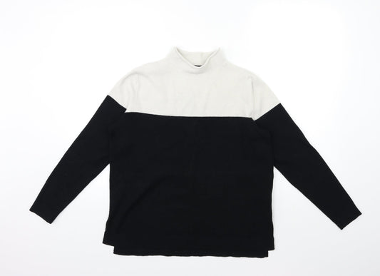 Womens UK Size 12 Marks and Spencer Black Pullover Jumper