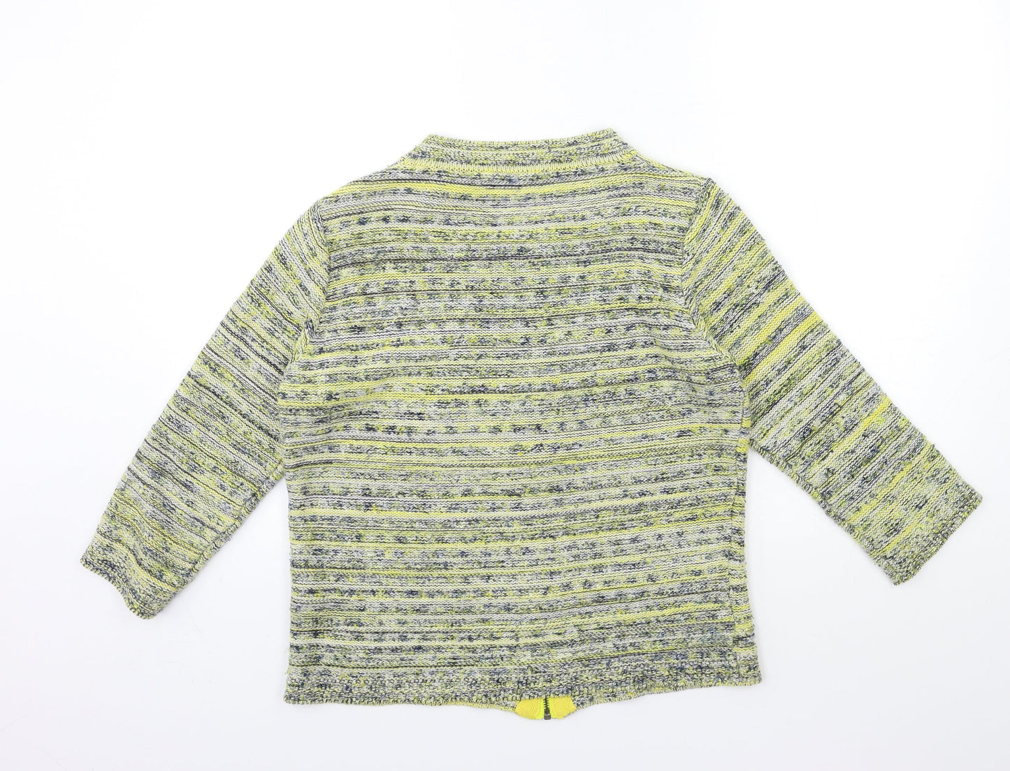 Womens UK Size 12 Marks and Spencer Yellow Cardigan Jumper