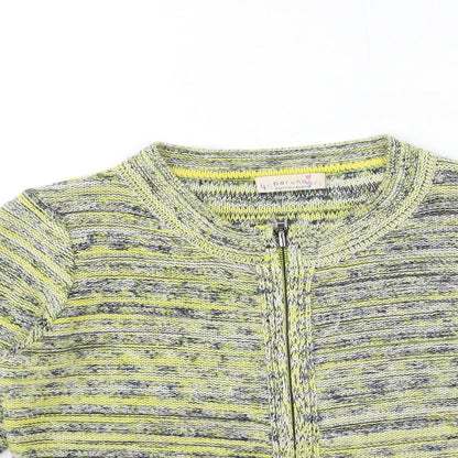 Womens UK Size 12 Marks and Spencer Yellow Cardigan Jumper