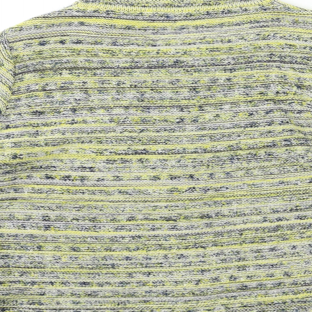 Womens UK Size 12 Marks and Spencer Yellow Cardigan Jumper