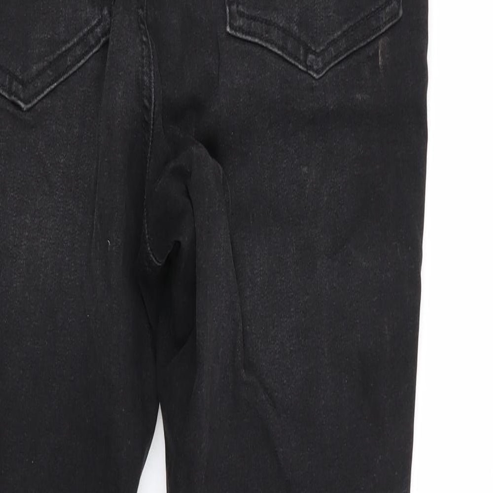 Womens UK Size 12 denim and co Regular Fit Skinny Black Jeans
