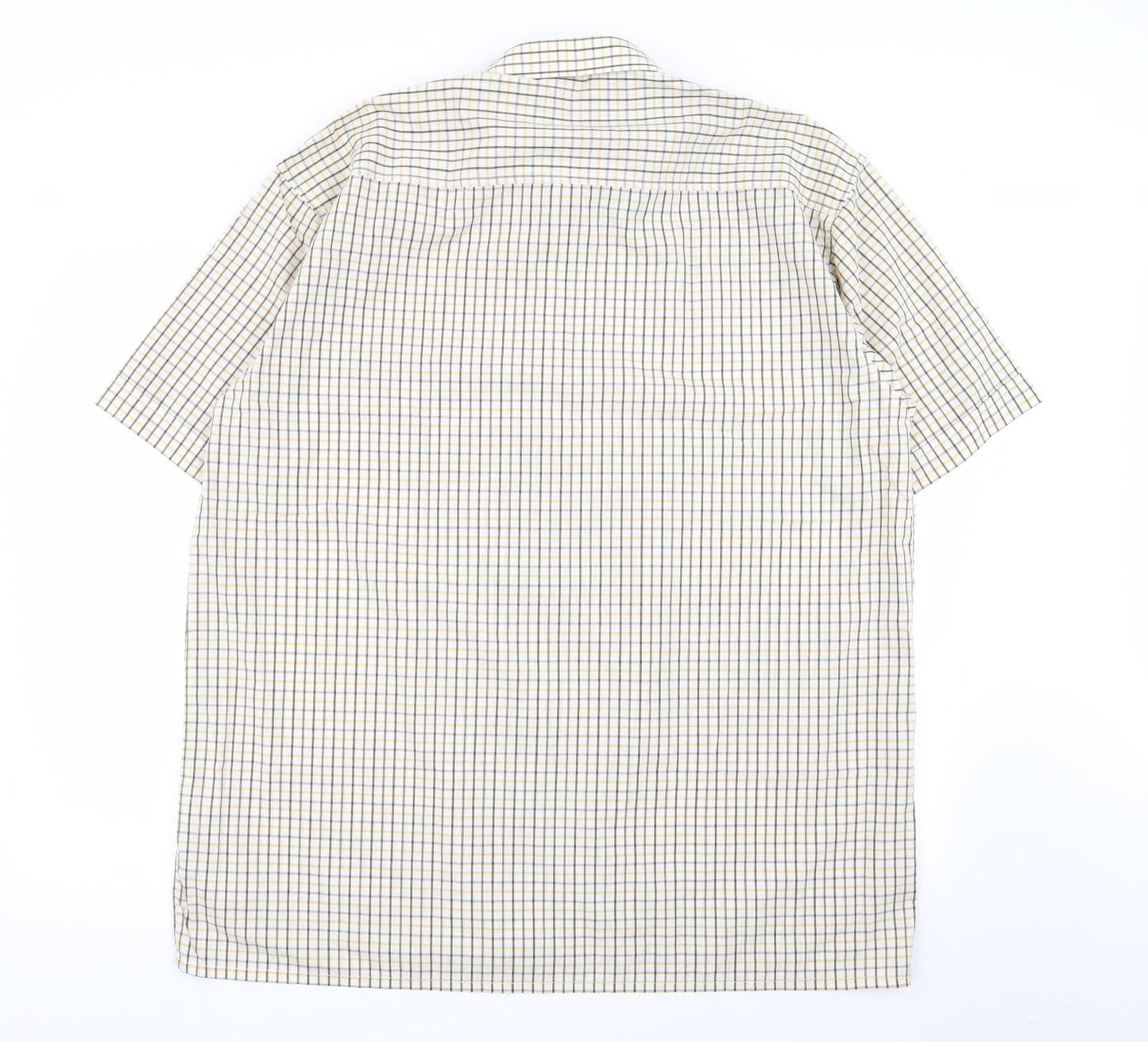 Mens UK Size XL jolliman Multicoloured  Button-Up Short Sleeve Casual Shirt