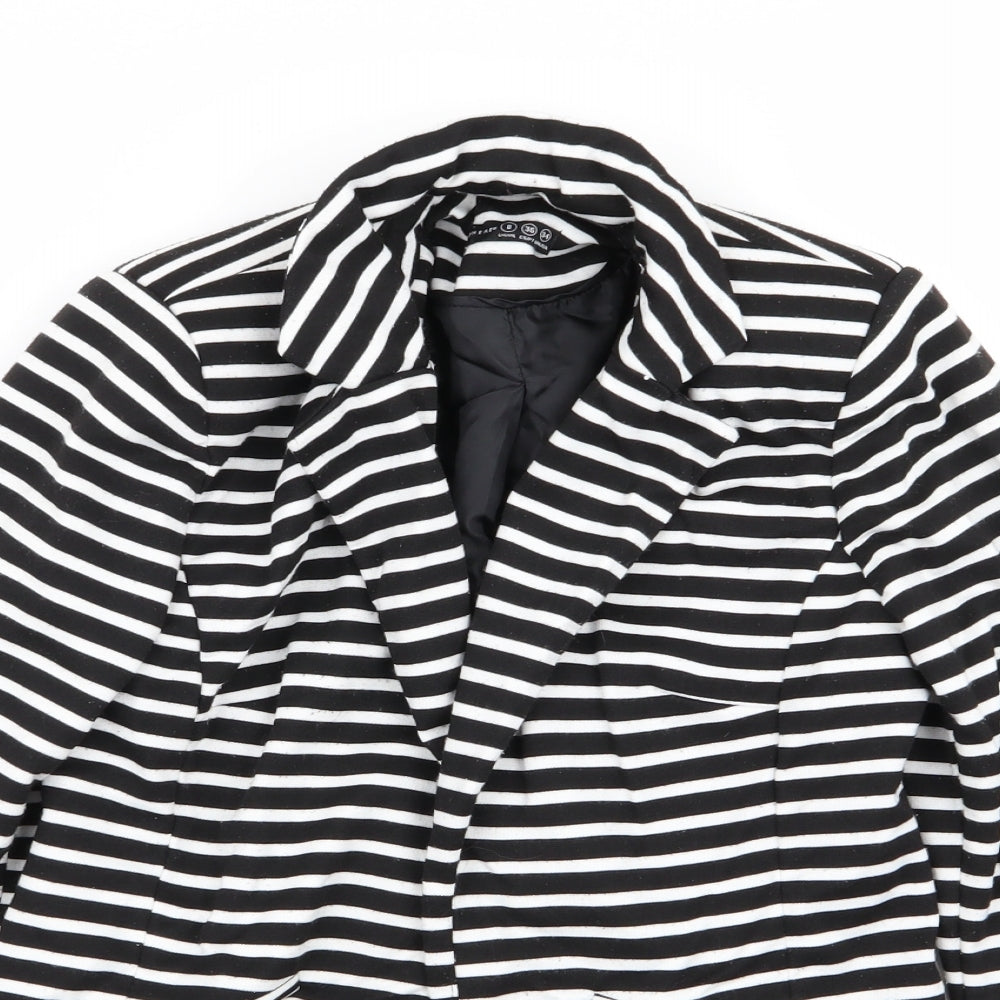 Primark Womens Multicoloured Spotted  Jacket Blazer Size 8