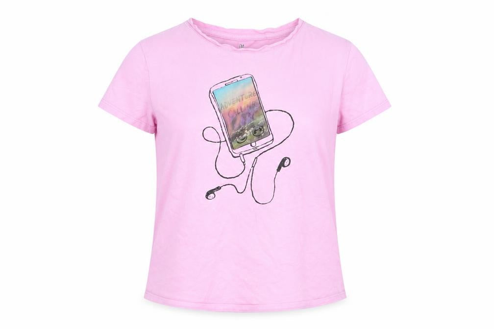 Gap Girls Pink   Basic T-Shirt Size 2XL