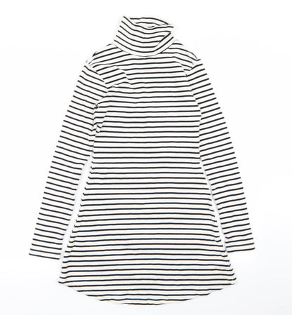 Brave Soul Womens Multicoloured Striped  Fit & Flare  Size S