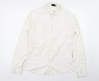 ASOS Mens White    Dress Shirt