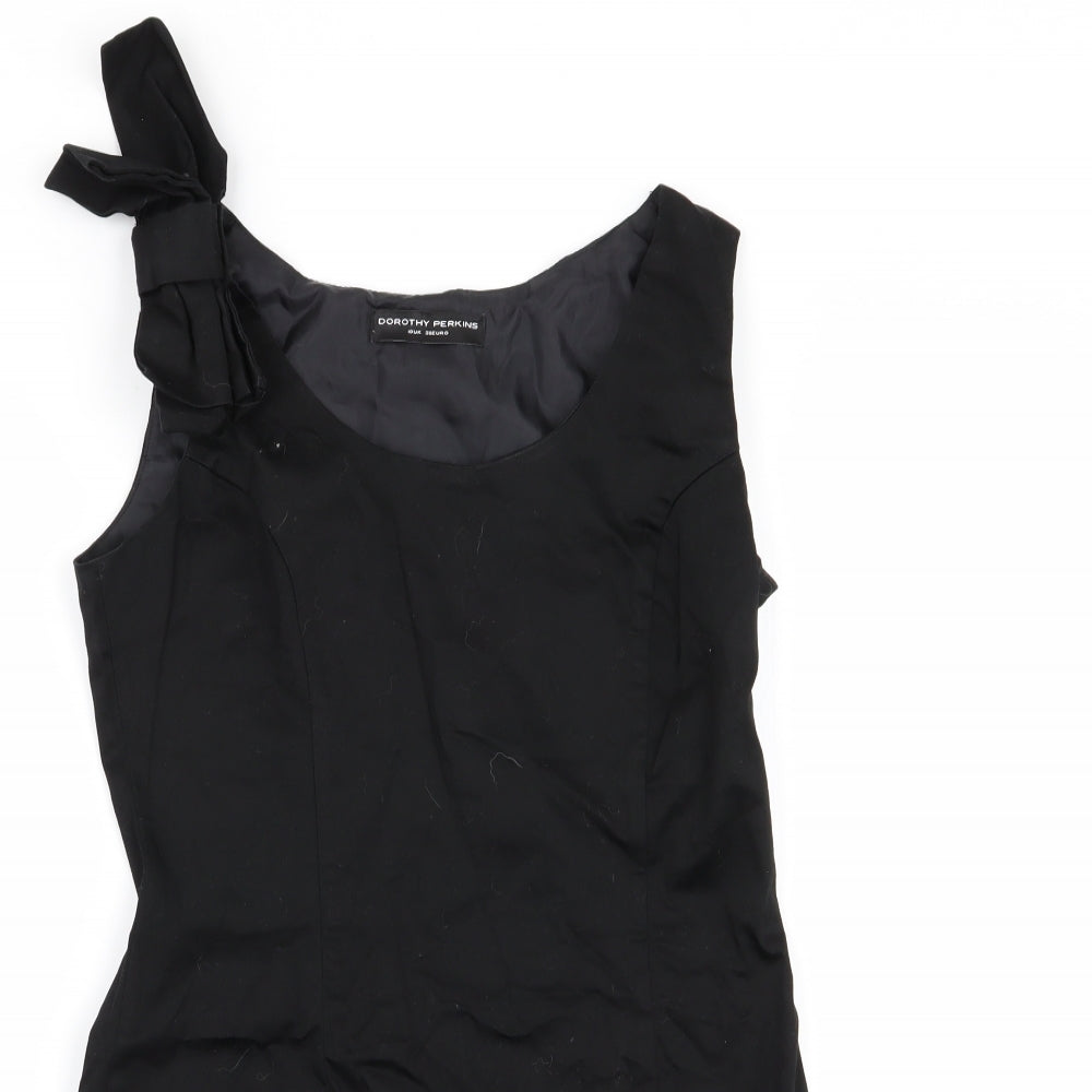 Dorothy Perkins Womens Black   Fit & Flare  Size 10