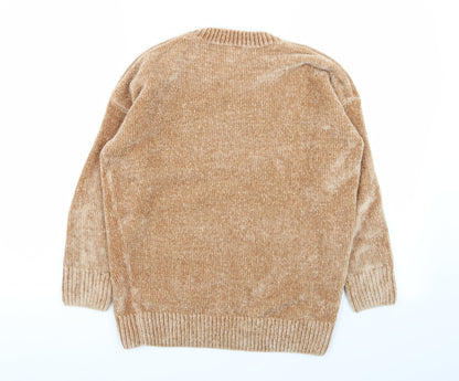 Primark Womens Brown   Pullover Jumper Size S