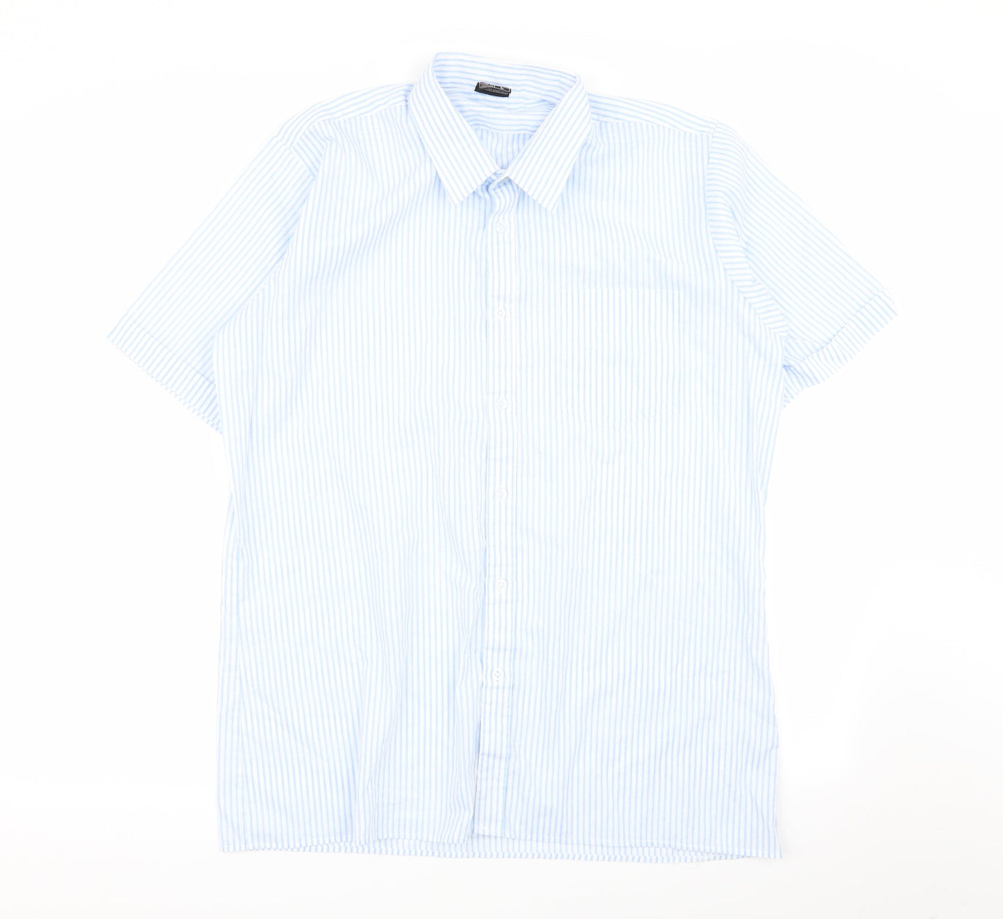 Mens UK Size L d amigo Multicoloured  Button-Up Short Sleeve Casual Shirt