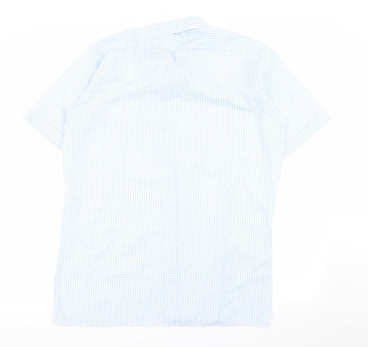 Mens UK Size L d amigo Multicoloured  Button-Up Short Sleeve Casual Shirt