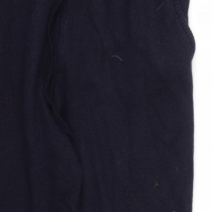 Red Hearing Womens Blue   Trousers  Size 14 L24 in