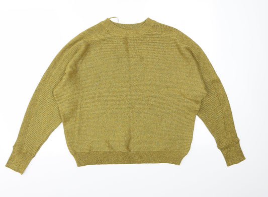 F&F Womens Yellow   Pullover Jumper Size 12