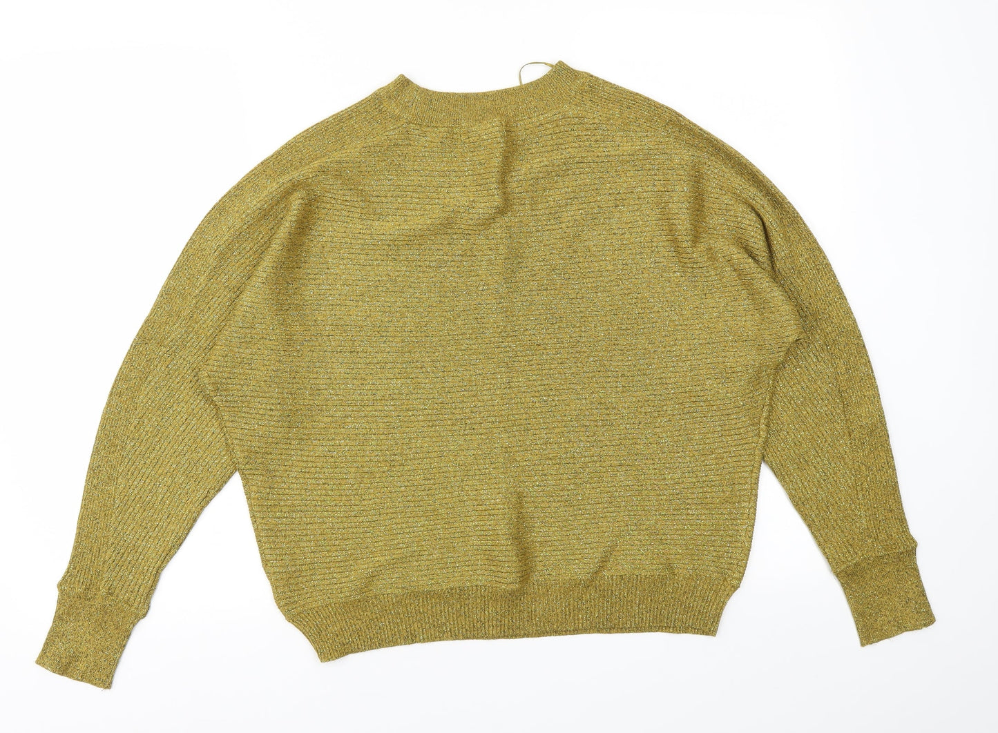 F&F Womens Yellow   Pullover Jumper Size 12