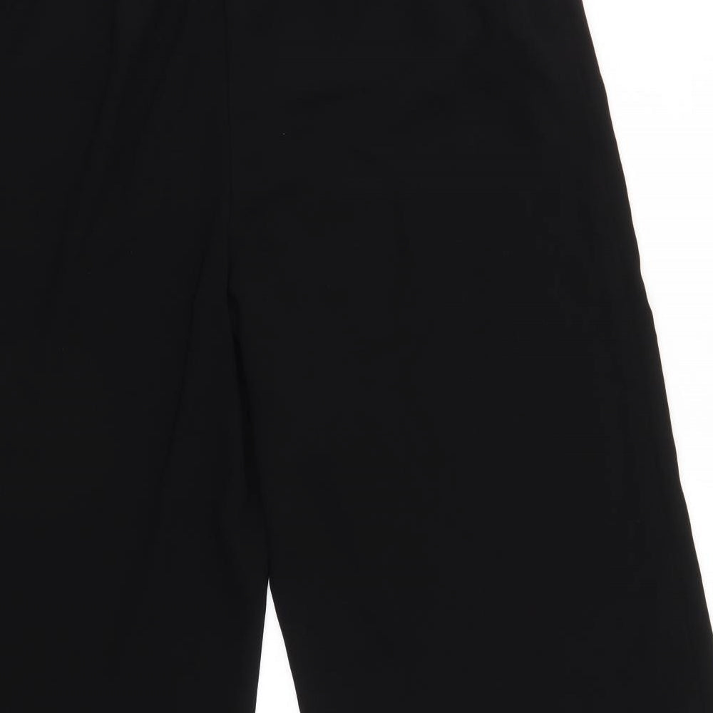 George Womens Black   Trousers  Size 12 L20 in - stretch waistband